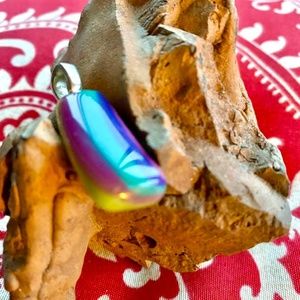 ARTISAN MADE | Sterling 2in1 Reversible Necklace Slider Stone FromMexico